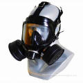 Military gas mask, canister has low resistance and lightweight